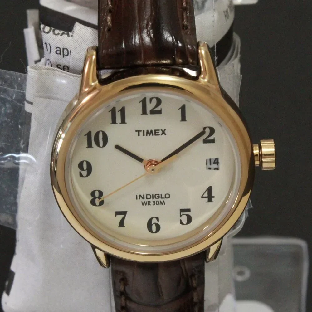 Easy Reader Retro Design Ladies Quartz Watch With Indiglo By Timex 25mm - Picture 6 of 12